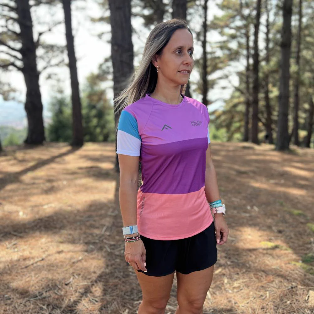 CAMISETA TÉCNICA FIND YOUR EVEREST MUJER - Aurora Shade - Image 3
