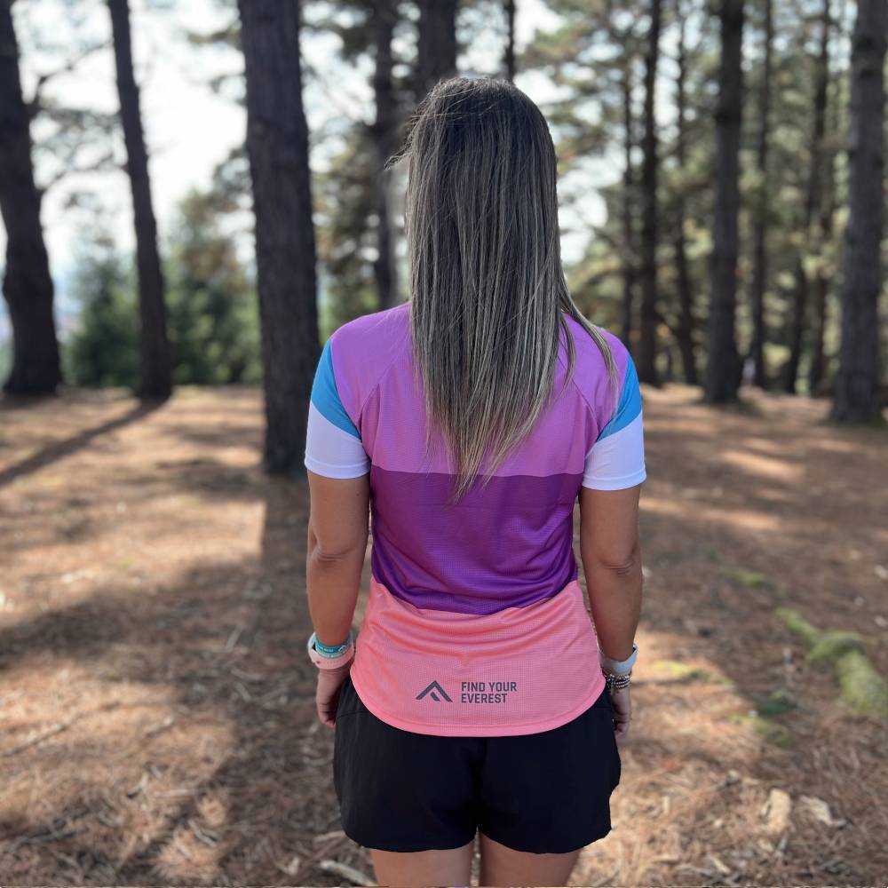 CAMISETA TÉCNICA FIND YOUR EVEREST MUJER - Aurora Shade - Image 4