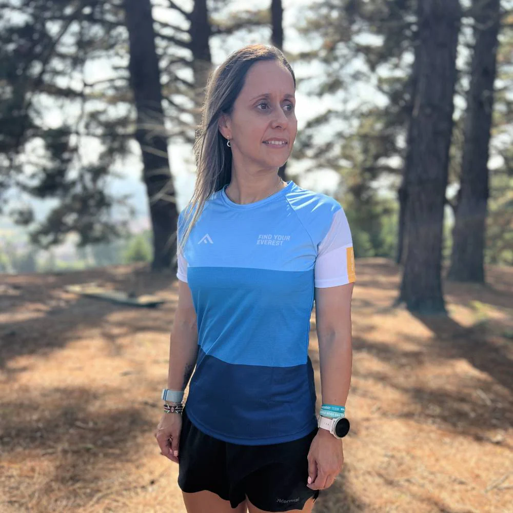 CAMISETA TÉCNICA FIND YOUR EVEREST MUJER - Blue Rush - Image 4
