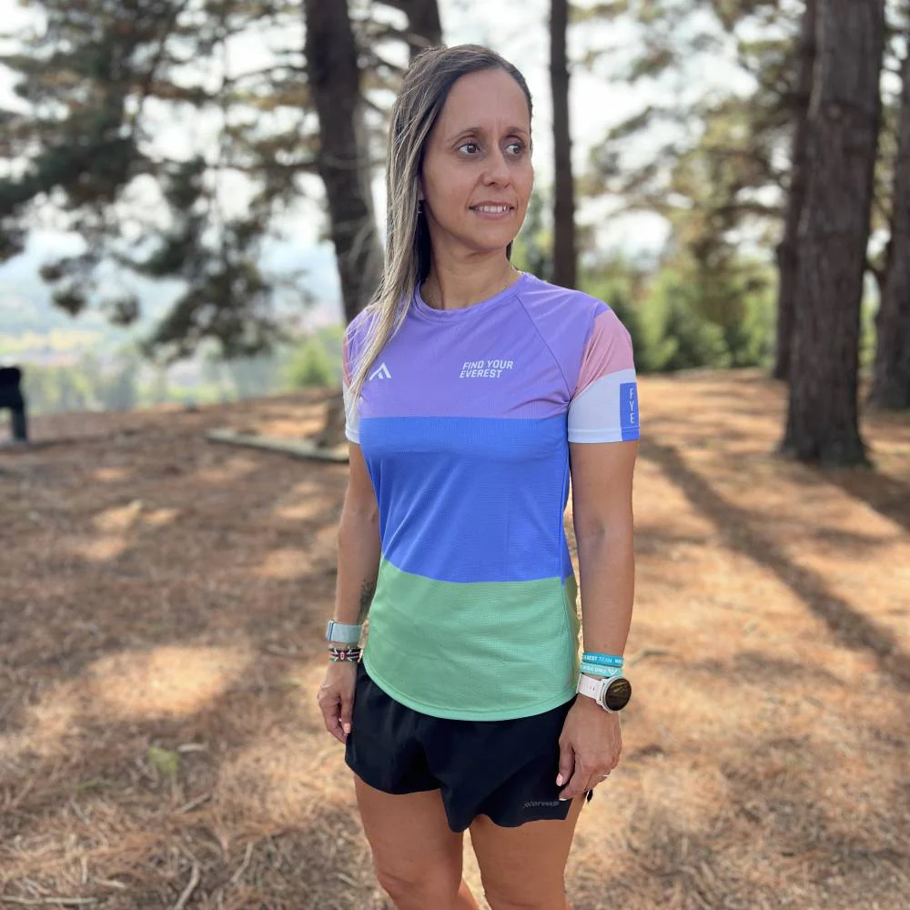CAMISETA TÉCNICA FIND YOUR EVEREST MUJER - Corn Flower - Image 3
