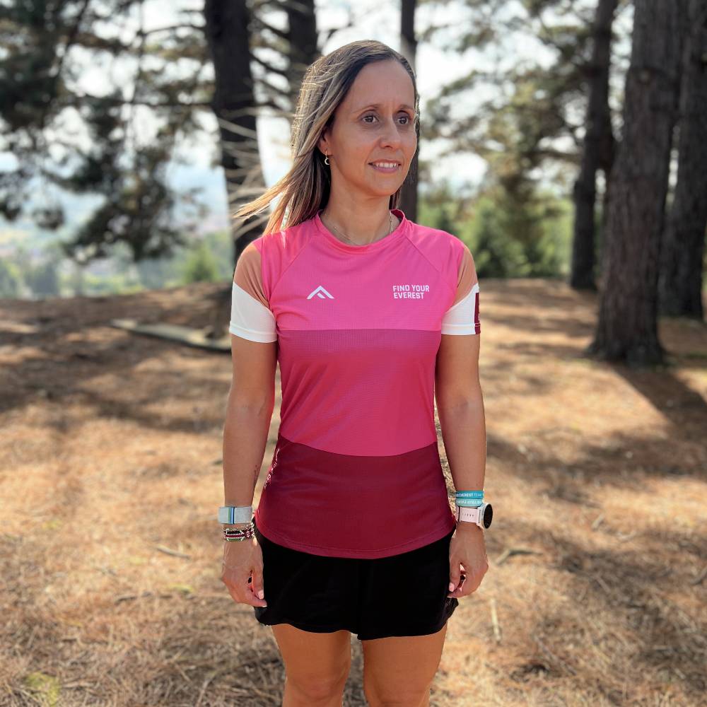 CAMISETA TÉCNICA FIND YOUR EVEREST MUJER - Wild Berry - Image 7