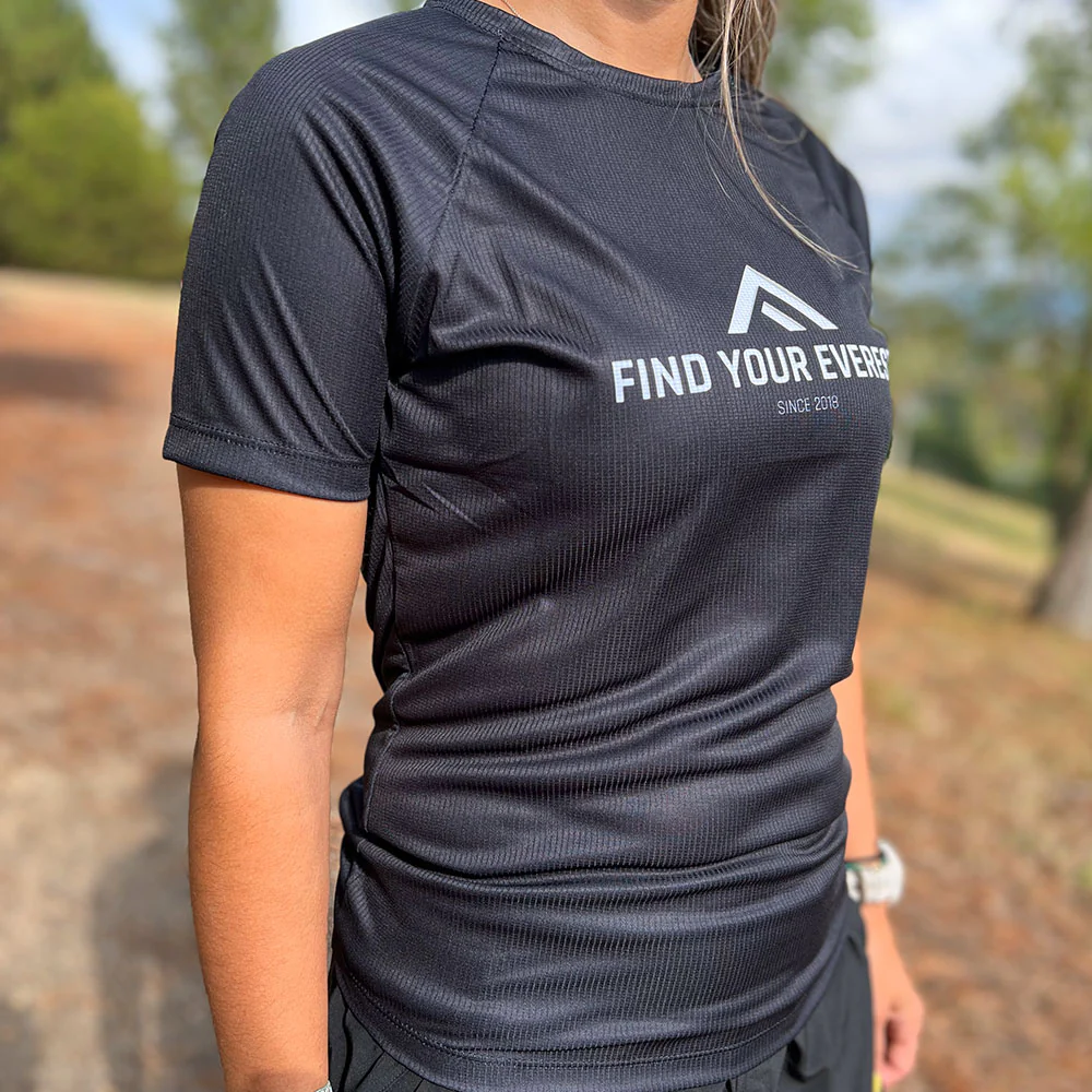 CAMISETA TÉCNICA FIND YOUR EVEREST ELITE MUJER - Black - Image 4