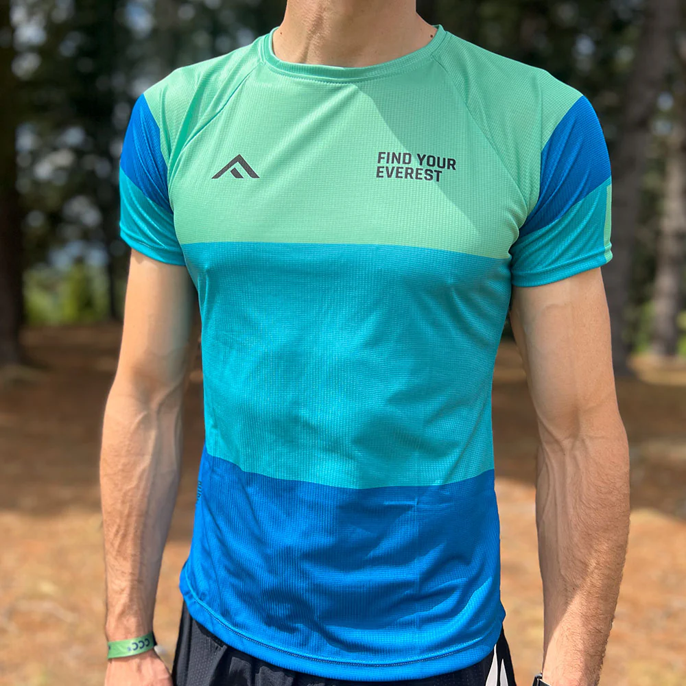 CAMISETA TÉCNICA FIND YOUR EVEREST - Ocean Breeze - Image 10