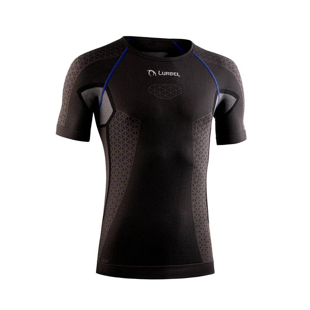 CAMISETA TÉRMICA LURBEL CRISTALLO - Gris Marengo / Azul royal