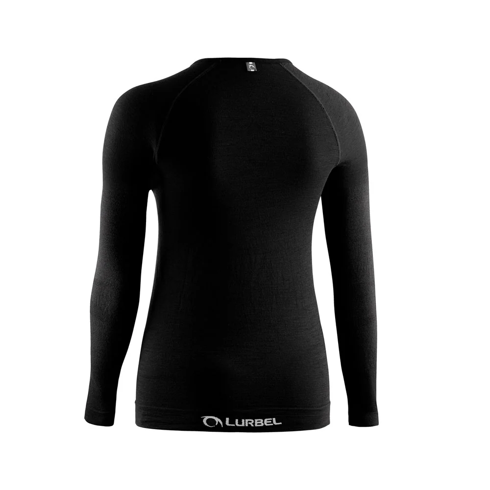 CAMISETA TÉRMICA MUJER MANGA LARGA LURBEL MERINO LITE - Negro - Image 2