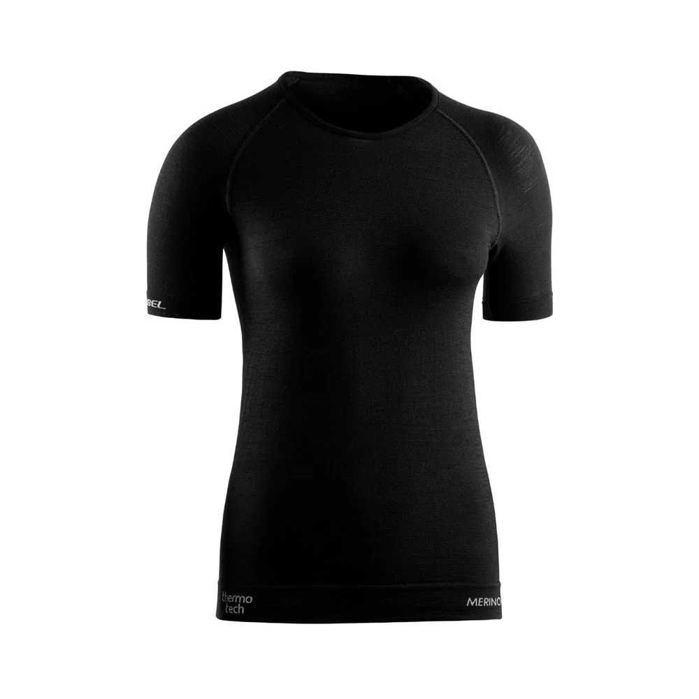 CAMISETA TÉRMICA LURBEL MERINO LITE MUJER - Negro