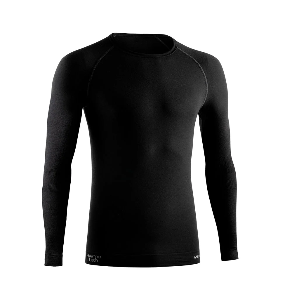 CAMISETA TÉRMICA MANGA LARGA LURBEL MERINO DRY - Negro