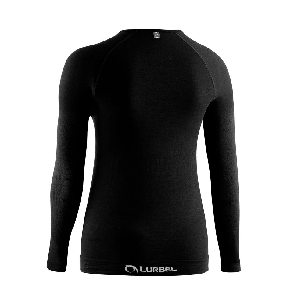 CAMISETA TÉRMICA MUJER MANGA LARGA LURBEL MERINO DRY - Negro - Image 2