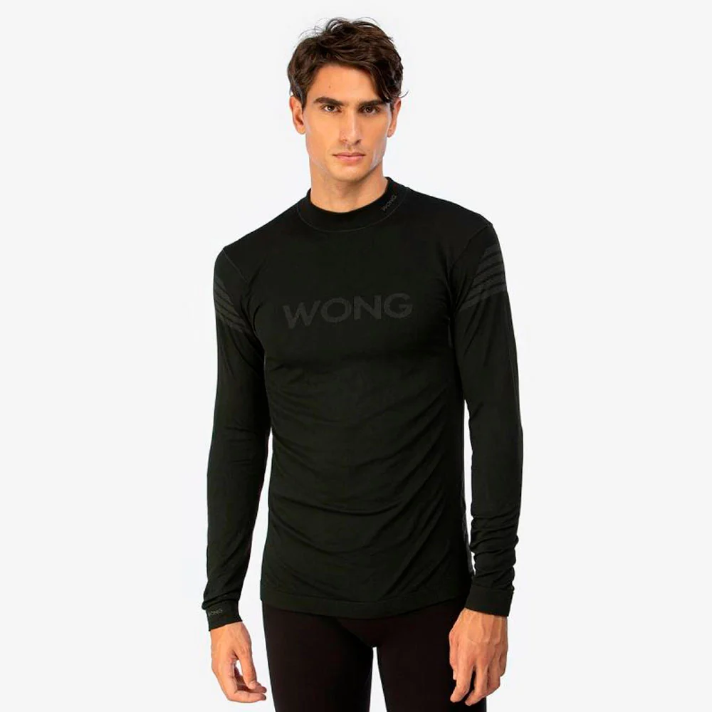 CAMISETA TÉRMICA WONG PYRE - Gris / Negro
