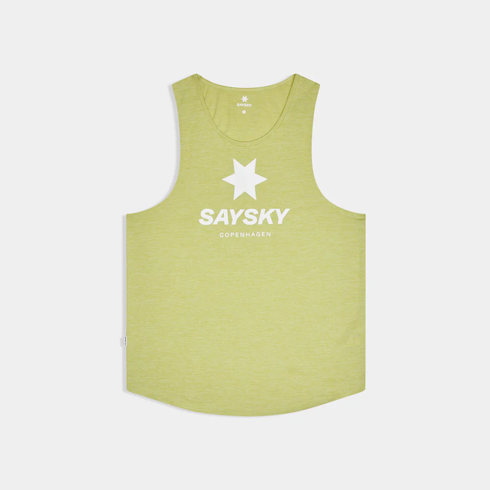 CAMISETA DE TIRANTES SAYSKY LOGO COMBAT PRO - Yellow - Image 5