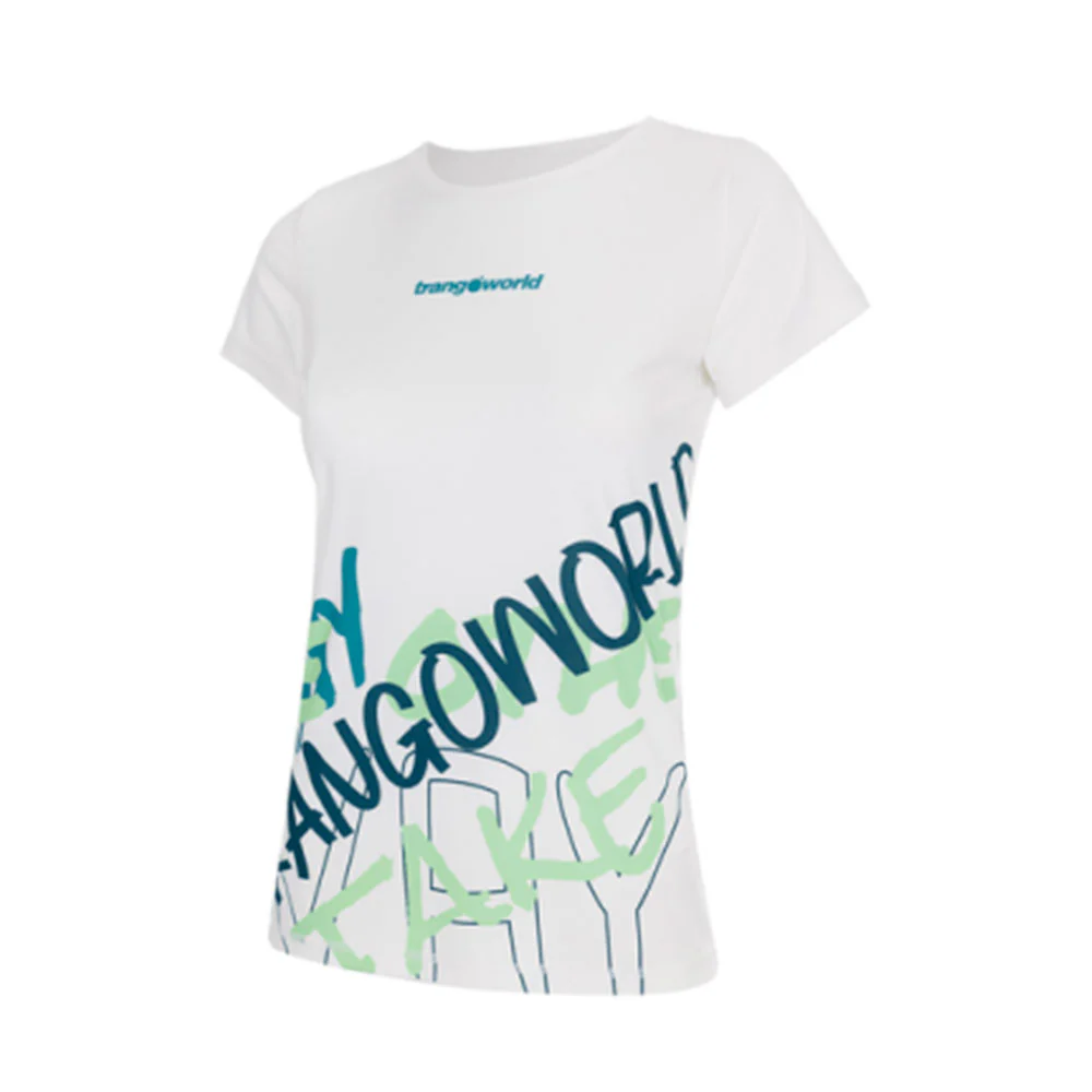 CAMISETA TRANGOWORLD LAUREL MUJER - Bright White