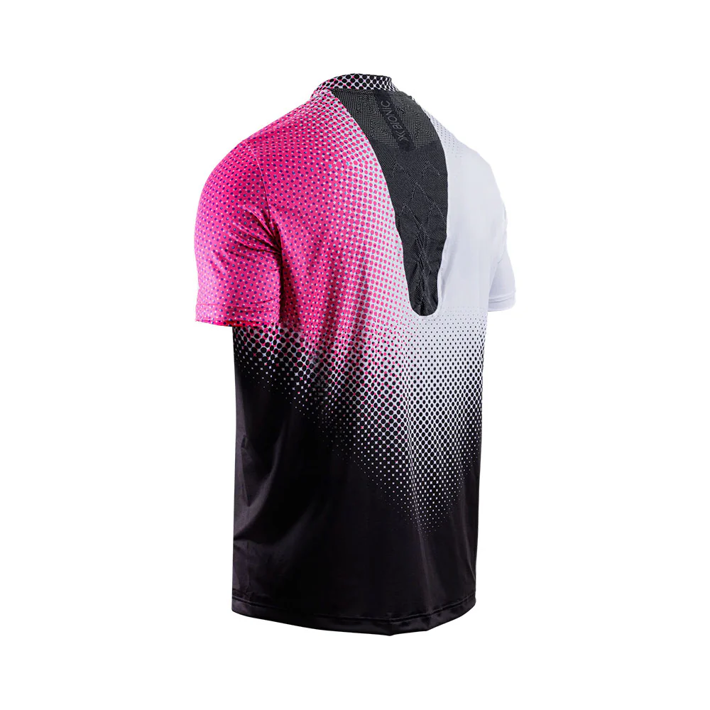 CAMISETA X-BIONIC COREFUSION - Dot Fade / White / Neo Pink - Image 3