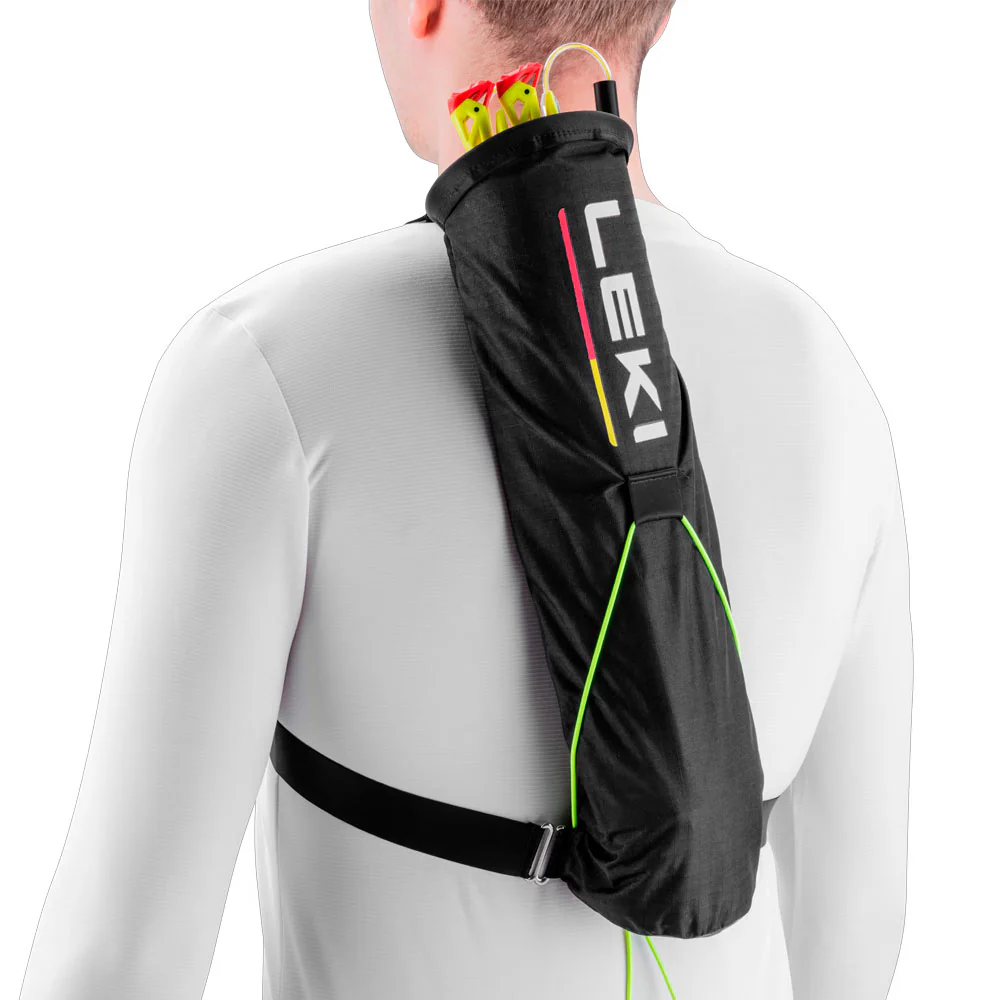 CARCAJ PORTABASTONES LEKI QUIVER - Black