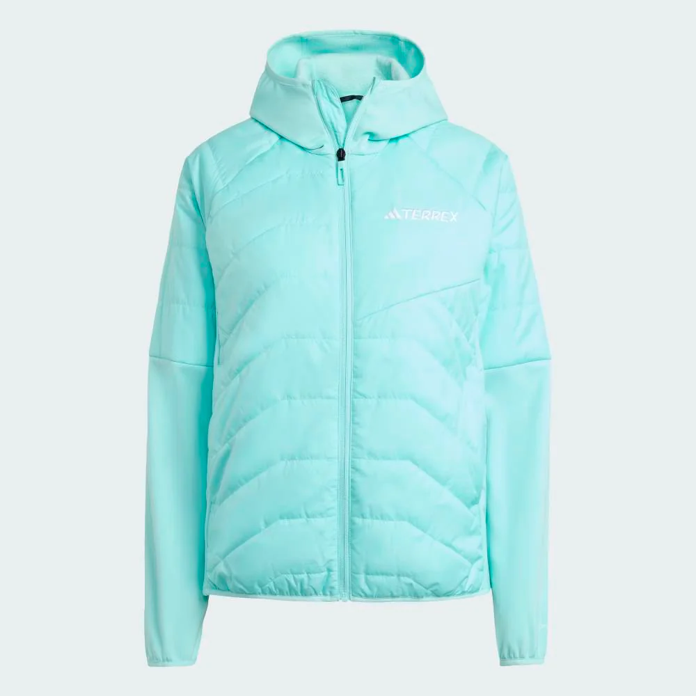 CHAQUETA ADIDAS TERREX MULTI CLIMAWARM INSULATED HYBRID MUJER - Semi Flash Aqua