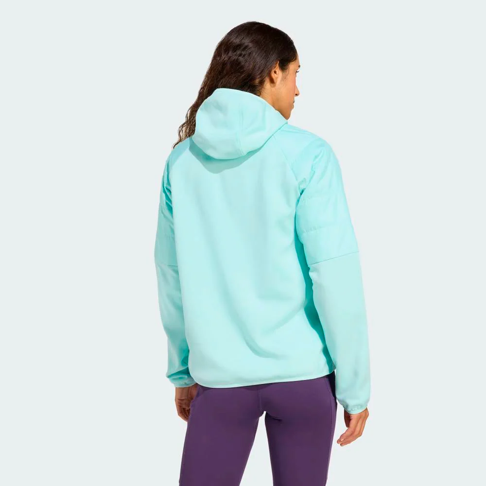 CHAQUETA ADIDAS TERREX MULTI CLIMAWARM INSULATED HYBRID MUJER - Semi Flash Aqua - Image 3