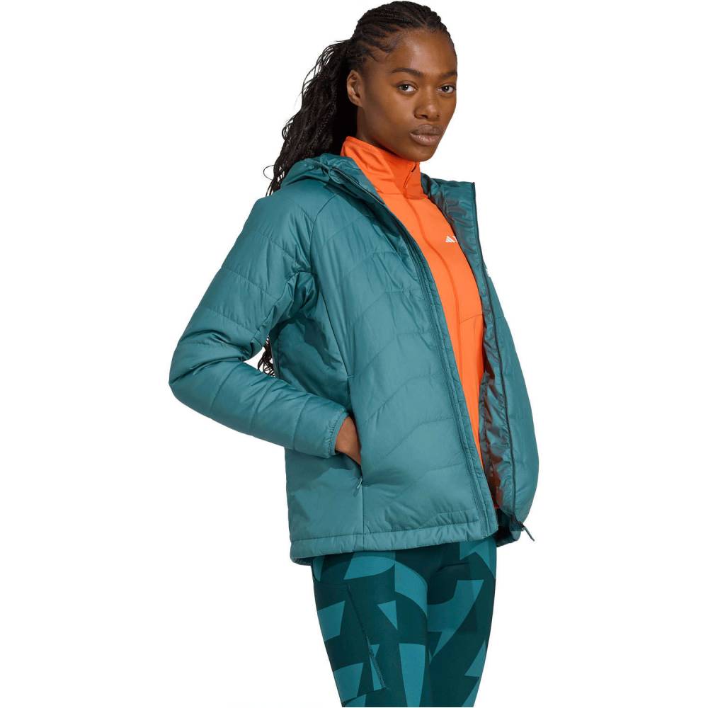 CHAQUETA ADIDAS TERREX MULTI SYNTHETIC INSULATED MUJER - Preloved Teal - Image 3