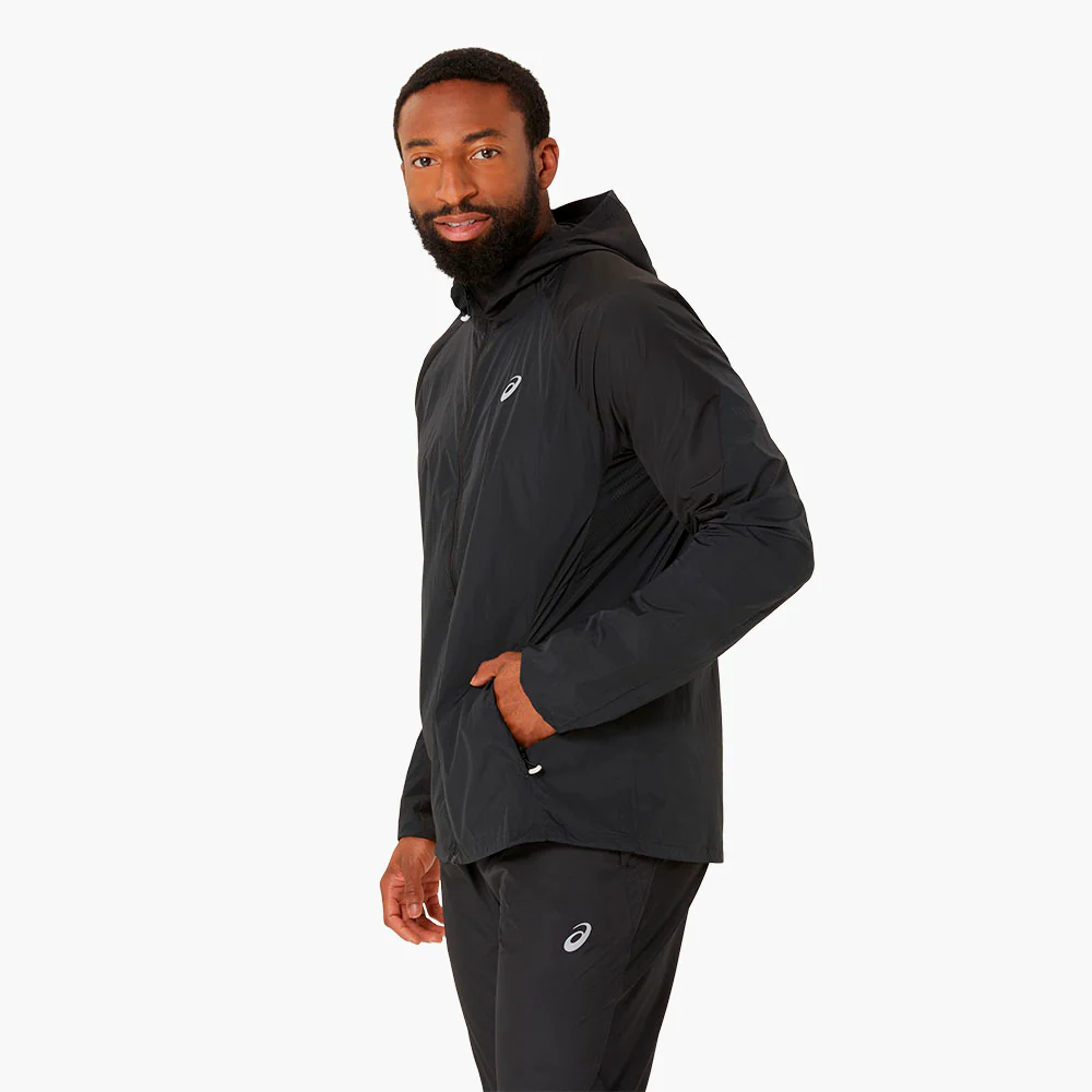 CHAQUETA CORTAVIENTOS ASICS ROAD - Performance Black - Image 11