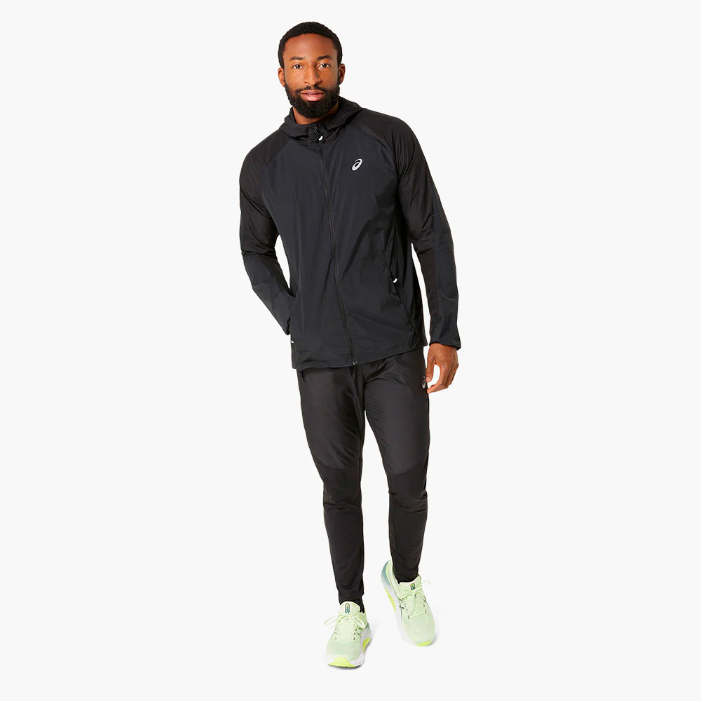 CHAQUETA CORTAVIENTOS ASICS ROAD - Performance Black - Image 3