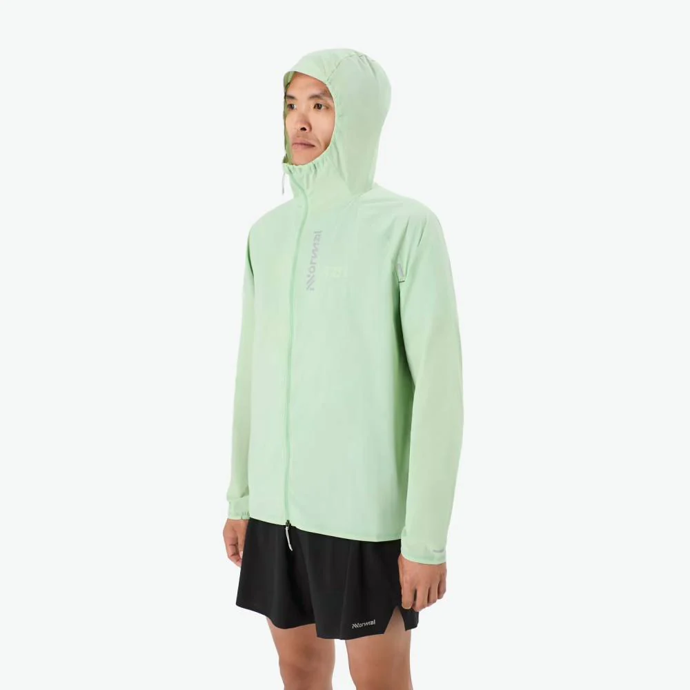 CHAQUETA CORTAVIENTOS NNORMAL TRAIL WIND JACKET - Light Green - Image 4