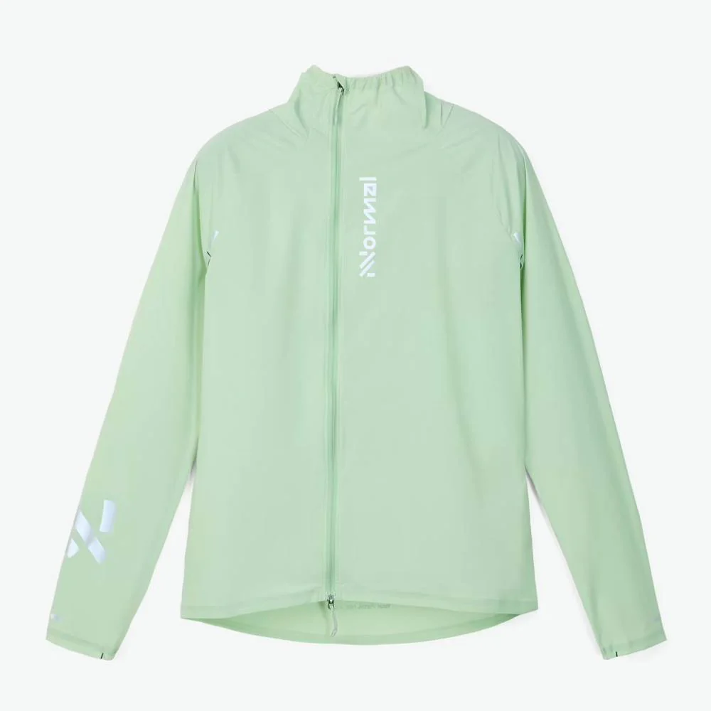 CHAQUETA CORTAVIENTOS NNORMAL TRAIL WIND JACKET MUJER - Light Green