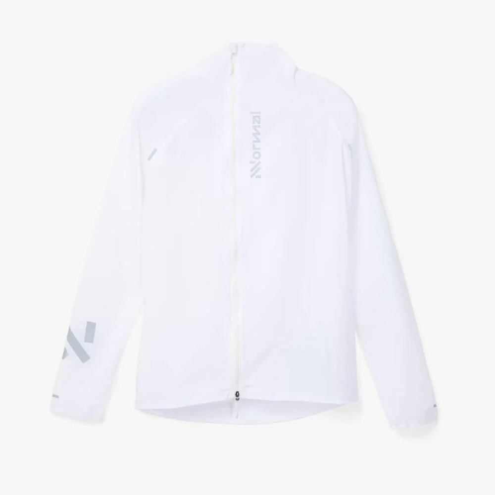 CHAQUETA CORTAVIENTOS NNORMAL TRAIL WIND JACKET MUJER - White