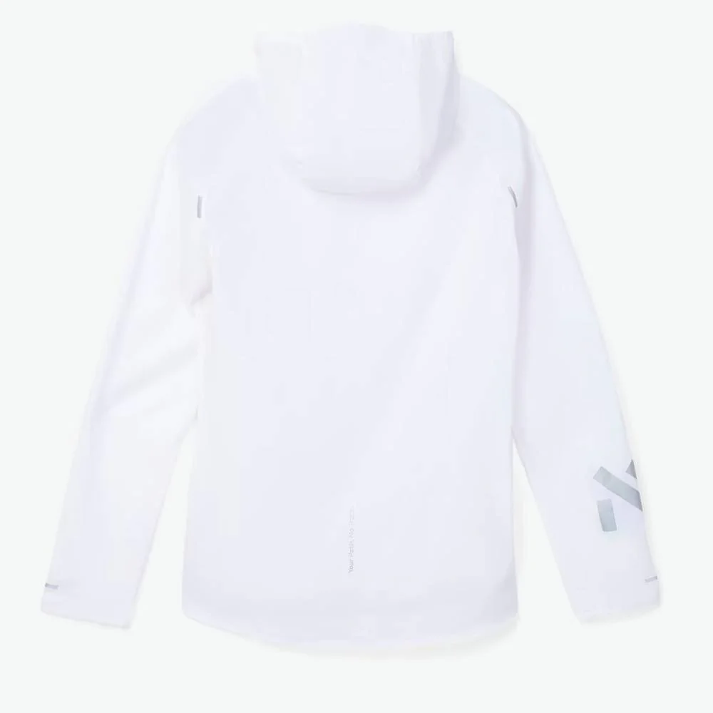 CHAQUETA CORTAVIENTOS NNORMAL TRAIL WIND JACKET MUJER - White - Image 4