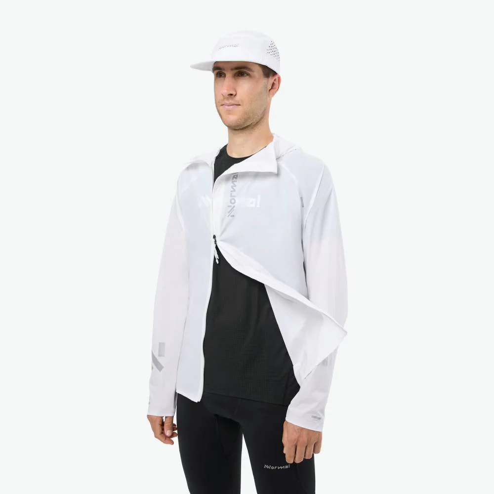 CHAQUETA CORTAVIENTOS NNORMAL TRAIL WIND JACKET - White - Image 3