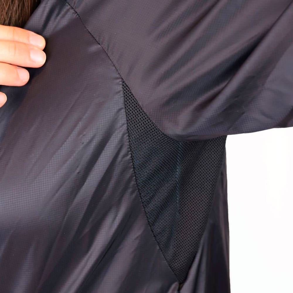 CHAQUETA CORTAVIENTOS OS2O MINIMUS PRO MUJER - Negro - Image 10