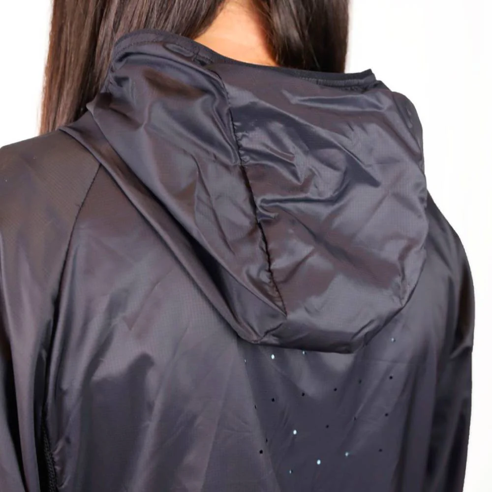 CHAQUETA CORTAVIENTOS OS2O MINIMUS PRO MUJER - Negro - Image 5