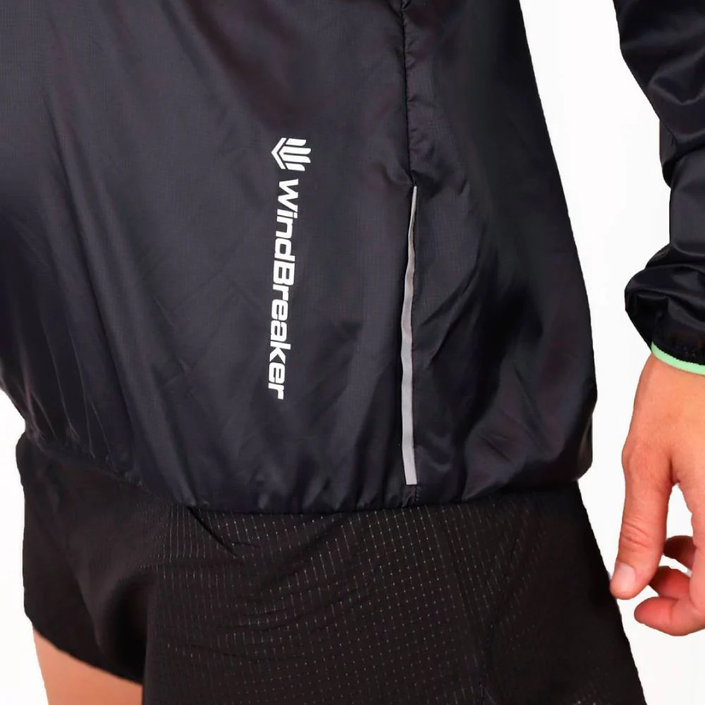 CHAQUETA CORTAVIENTOS OS2O MINIMUS PRO MUJER - Negro - Image 7