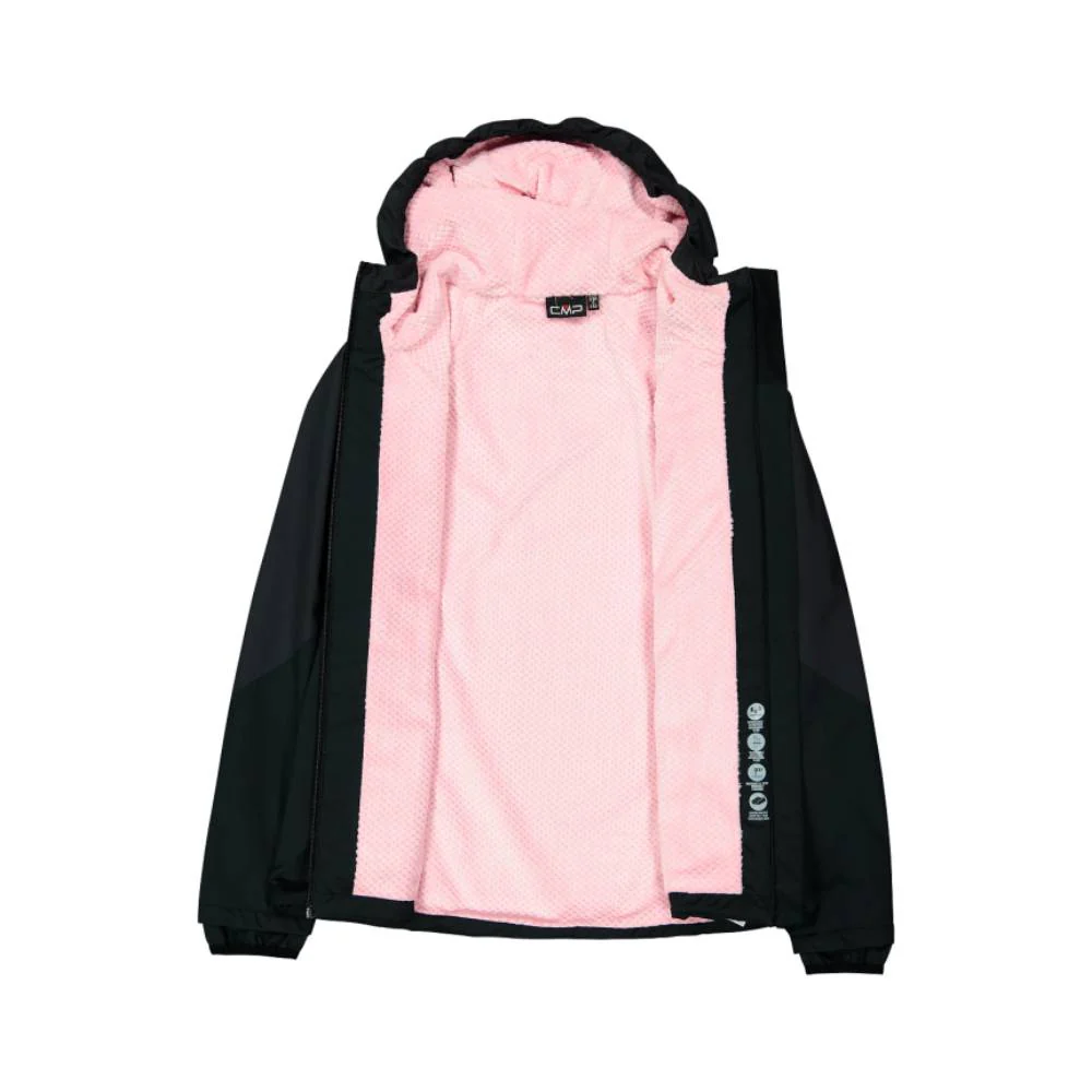 CHAQUETA IMPERMEABLE HIGHLOFT CMP MUJER - Nero / Antracite - Image 4