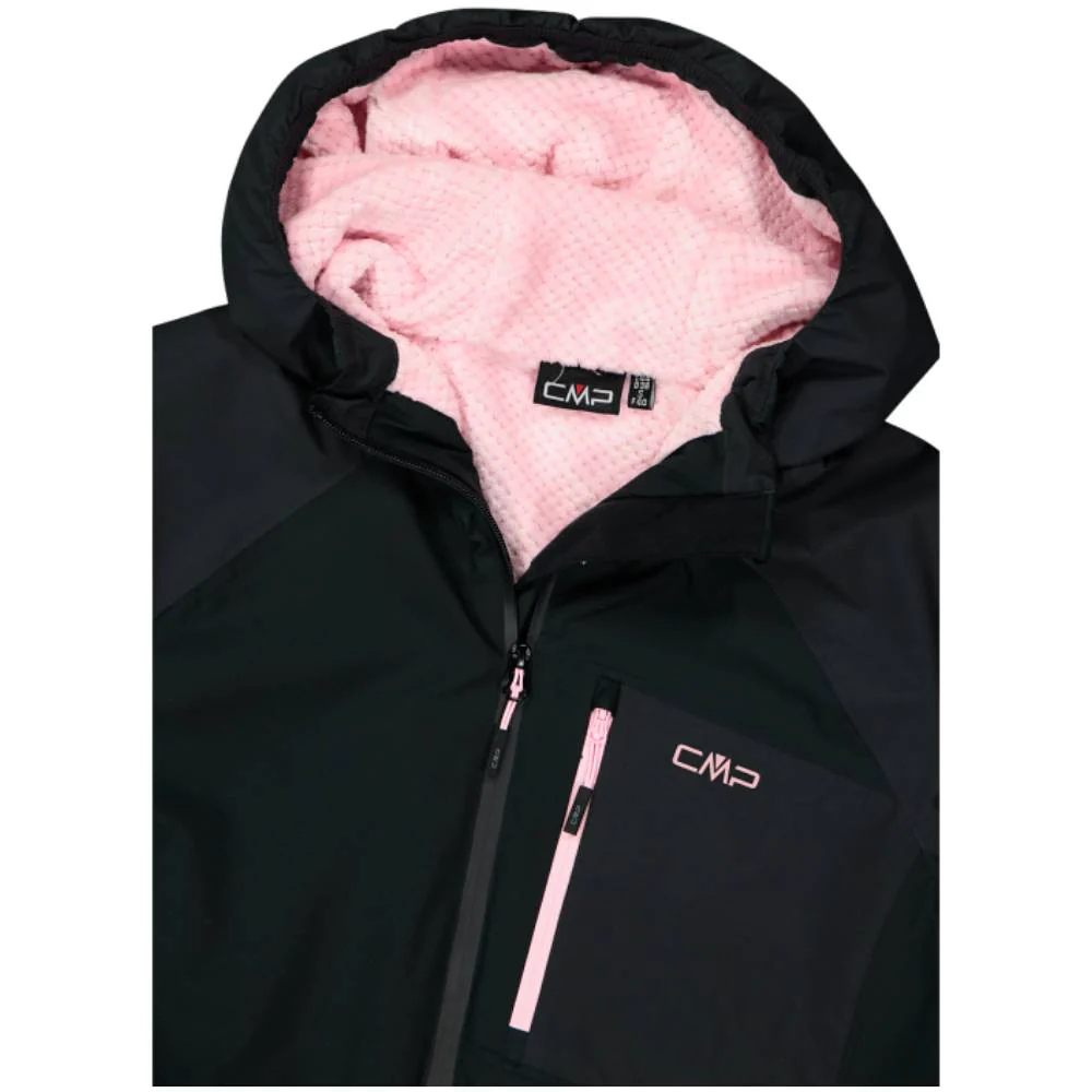 CHAQUETA IMPERMEABLE HIGHLOFT CMP MUJER - Nero / Antracite - Image 5