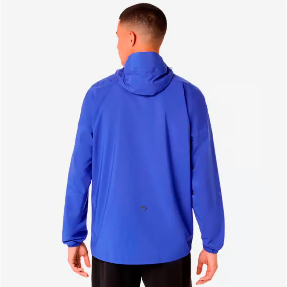 CHAQUETA IMPERMEABLE ASICS FUJITRAIL ELITE - Cobalt Burst / Midnight - Image 2