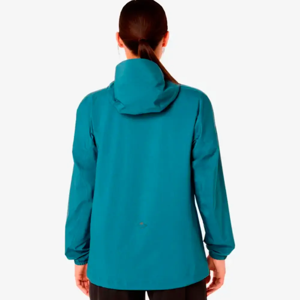 CHAQUETA IMPERMEABLE ASICS FUJITRAIL ELITE MUJER - Ironclad - Image 2