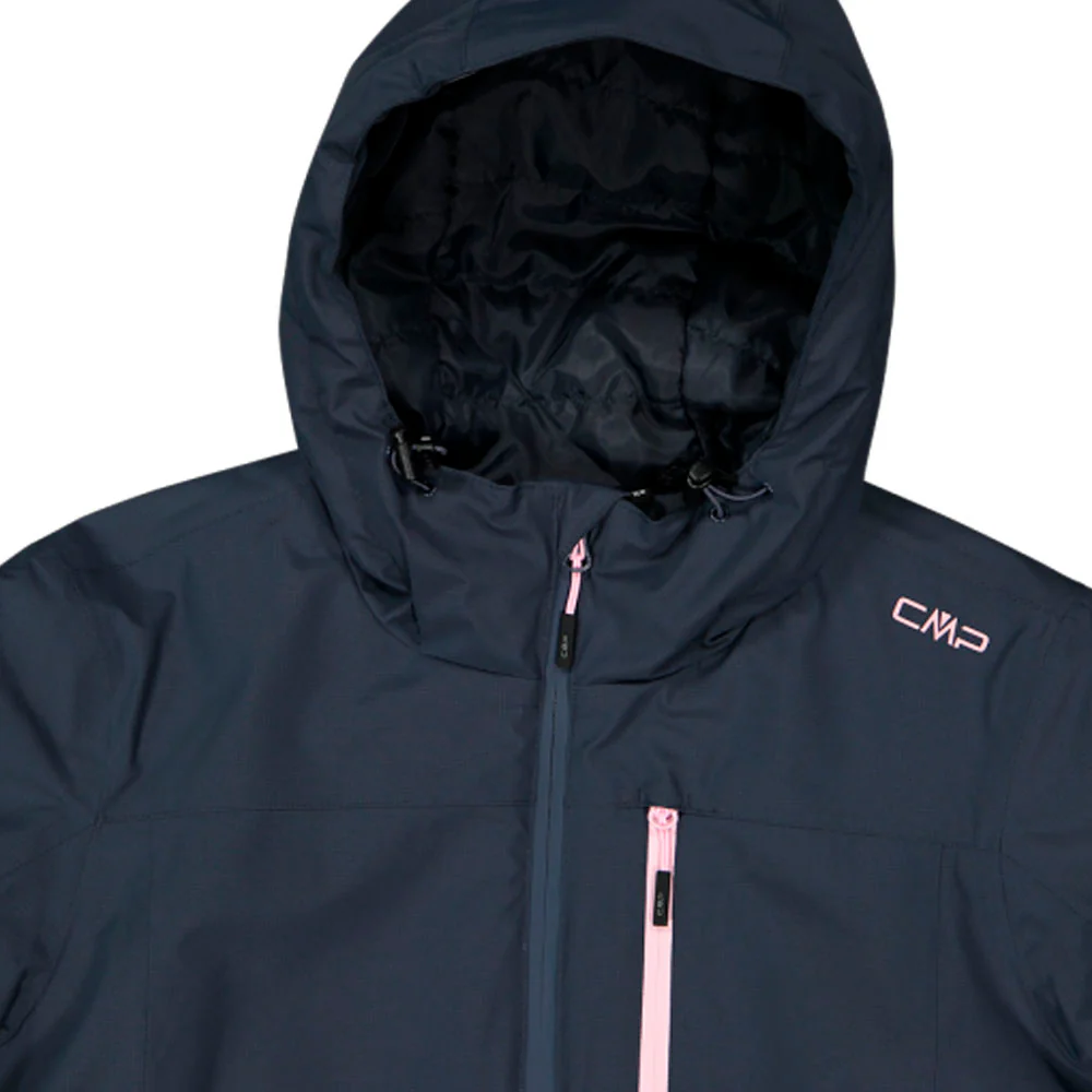 CHAQUETA IMPERMEABLE CMP MUJER - Titanio - Image 4