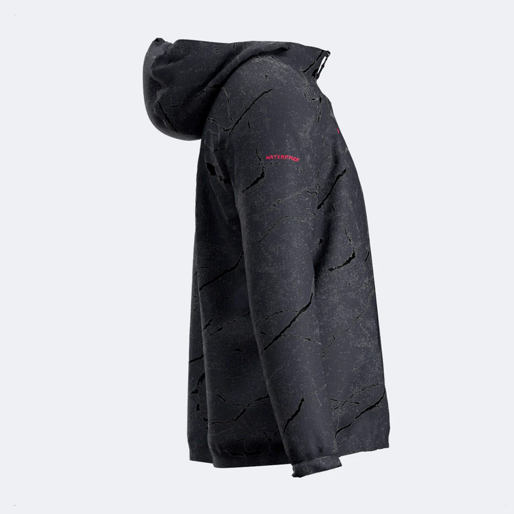 CHAQUETA IMPERMEABLE JOMA R-NIGHT - Antracita Negro - Image 4