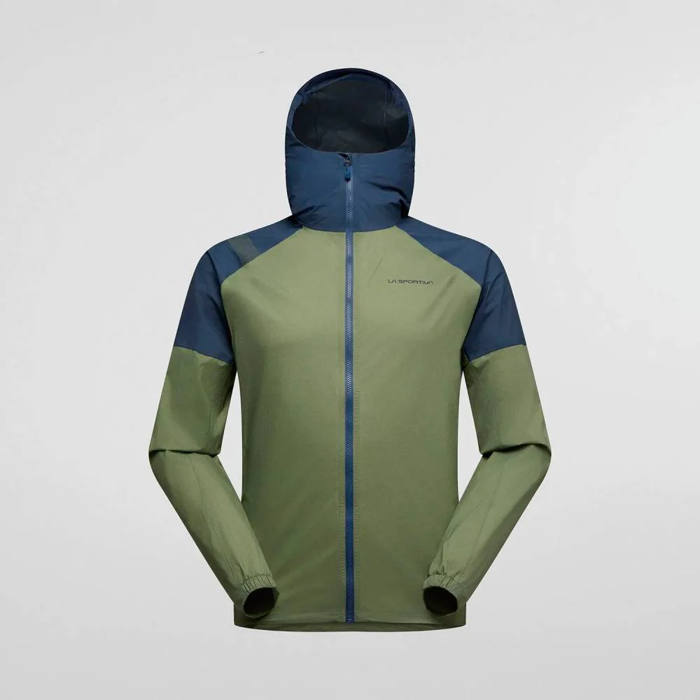 CHAQUETA IMPERMEABLE LA SPORTIVA POCKETSHELL JKT - Cypress / Night Sky
