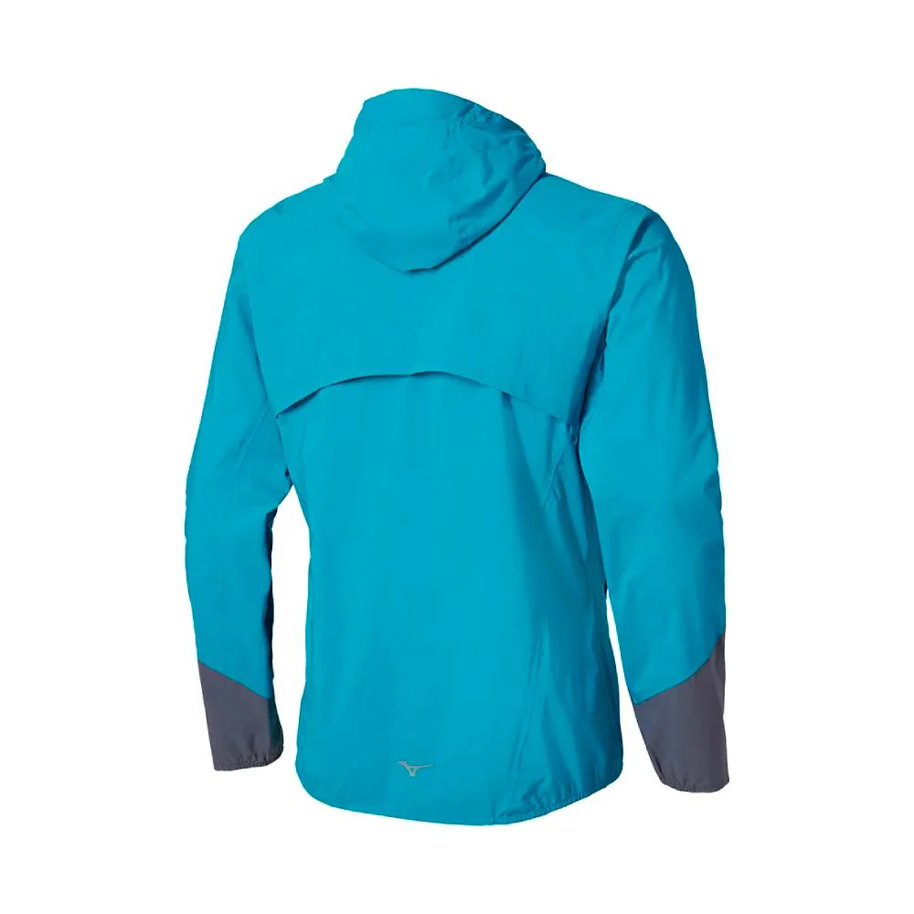 CHAQUETA IMPERMEABLE MIZUNO TRAIL WATERPROOF 20K ER - Capri Breeze - Image 4