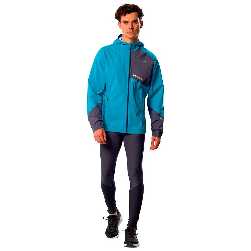 CHAQUETA IMPERMEABLE MIZUNO TRAIL WATERPROOF 20K ER - Capri Breeze - Image 5