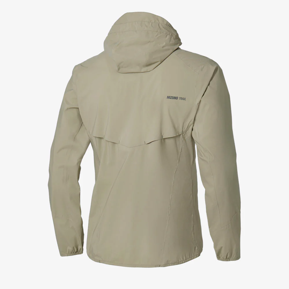 CHAQUETA IMPERMEABLE MIZUNO TRAIL WATERPROOF 20K - Elm - Image 3