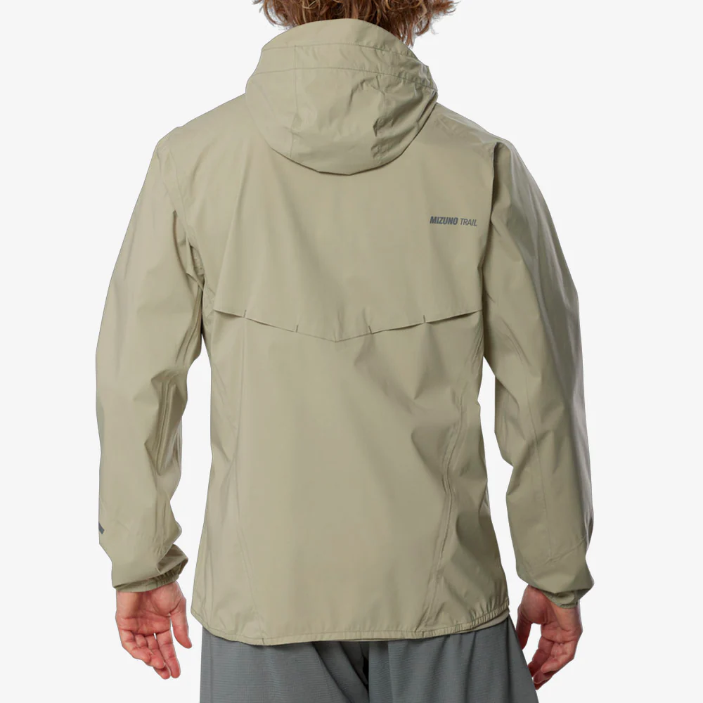CHAQUETA IMPERMEABLE MIZUNO TRAIL WATERPROOF 20K - Elm - Image 4