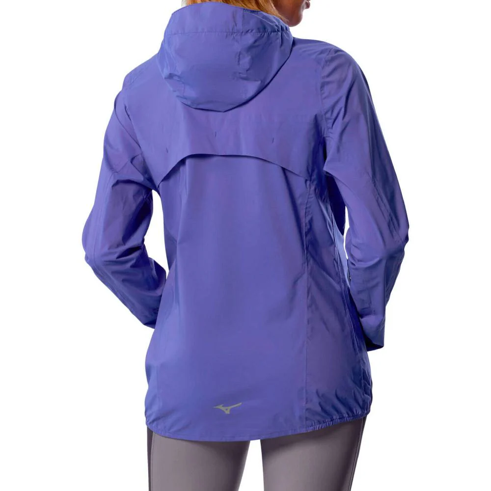 CHAQUETA IMPERMEABLE MIZUNO TRAIL WATERPROOF 20K ER MUJER - Dark Purple - Image 4