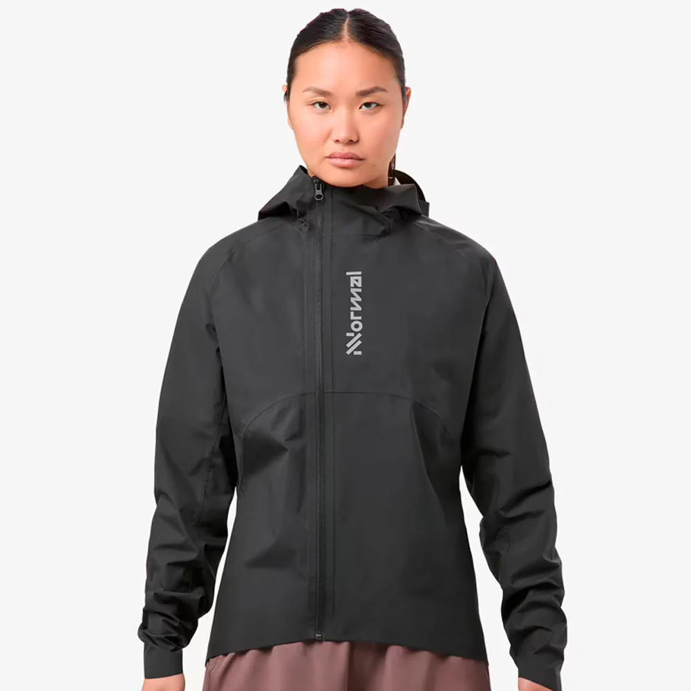CHAQUETA IMPERMEABLE NNORMAL TRAIL RAIN MUJER - Negro - Image 2