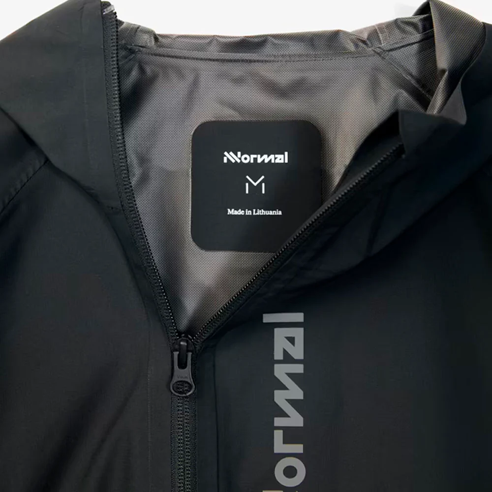 CHAQUETA IMPERMEABLE NNORMAL TRAIL RAIN MUJER - Negro - Image 4