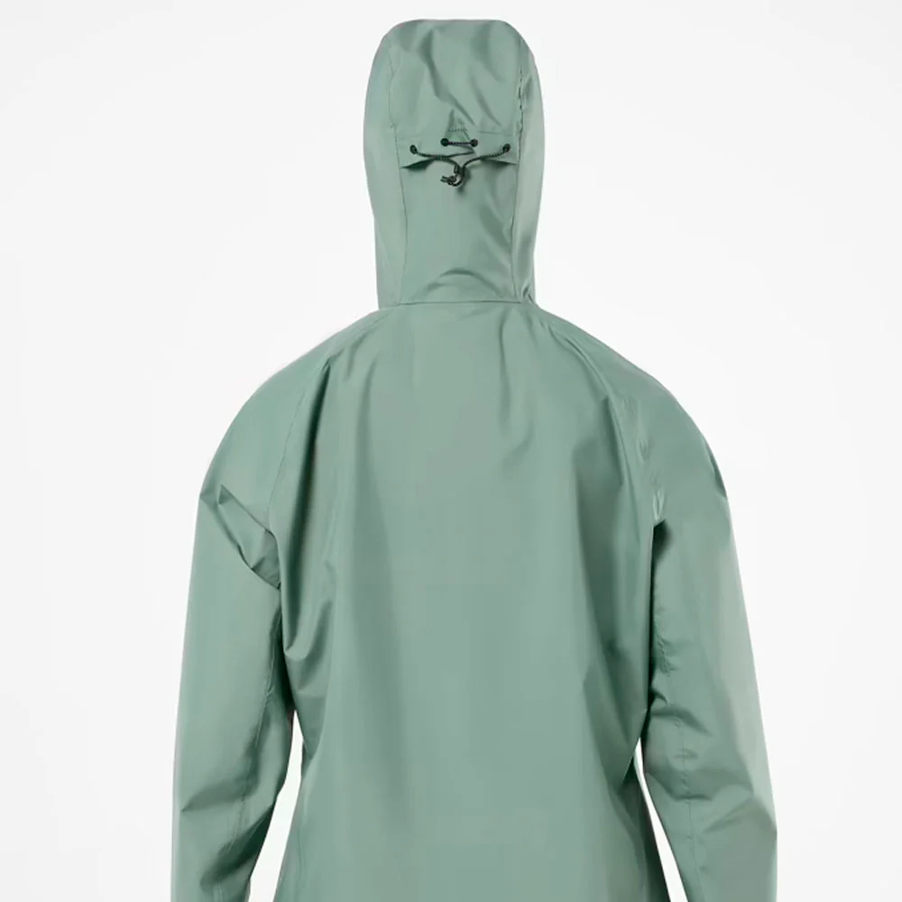 CHAQUETA IMPERMEABLE NNORMAL TRAIL RAIN MUJER - Verde - Image 5