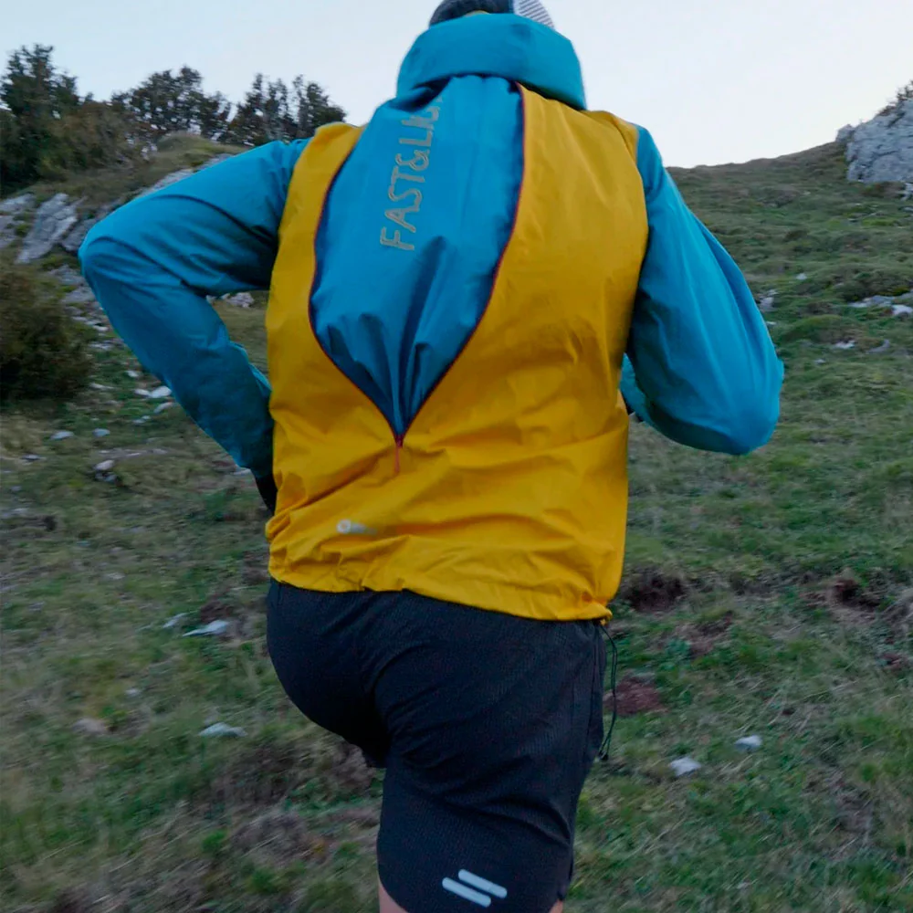 CHAQUETA IMPERMEABLE OS2O O2 WATERPROOF TRAIL SPEED ZIP 30K - Goldmedal - Image 15