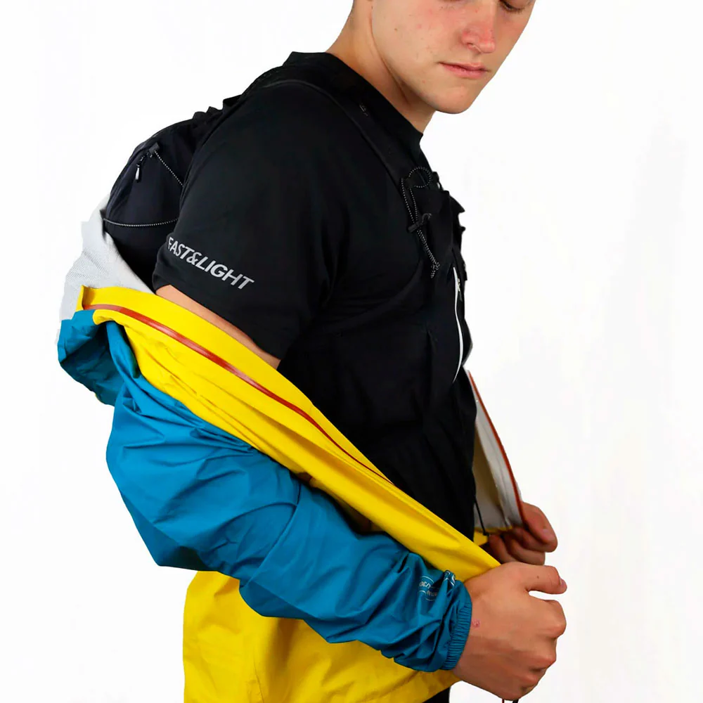 CHAQUETA IMPERMEABLE OS2O O2 WATERPROOF TRAIL SPEED ZIP 30K - Goldmedal - Image 5