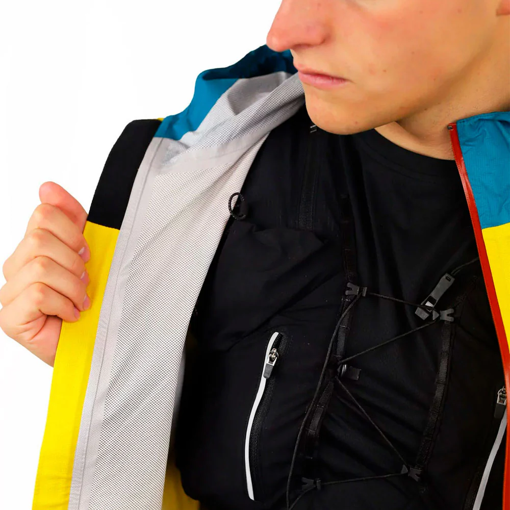CHAQUETA IMPERMEABLE OS2O O2 WATERPROOF TRAIL SPEED ZIP 30K - Goldmedal - Image 6