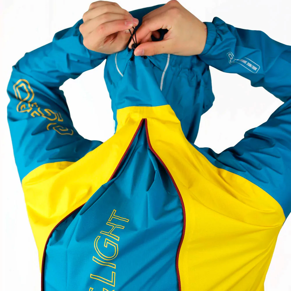 CHAQUETA IMPERMEABLE OS2O O2 WATERPROOF TRAIL SPEED ZIP 30K - Goldmedal - Image 7