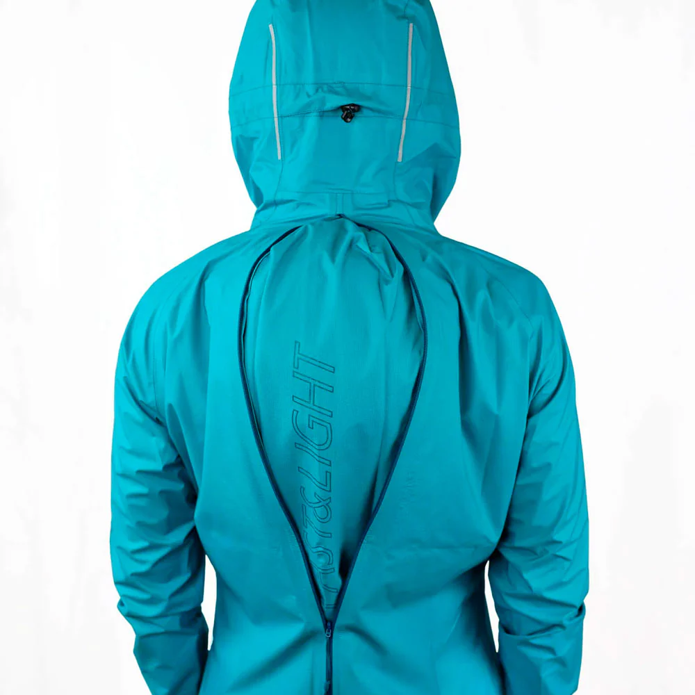 CHAQUETA IMPERMEABLE OS2O O2 WATERPROOF TRAIL SPEED ZIP 30K MUJER - Bluebird - Image 17